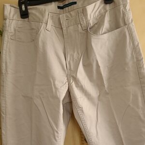 Perry Ellis Cream Trousers